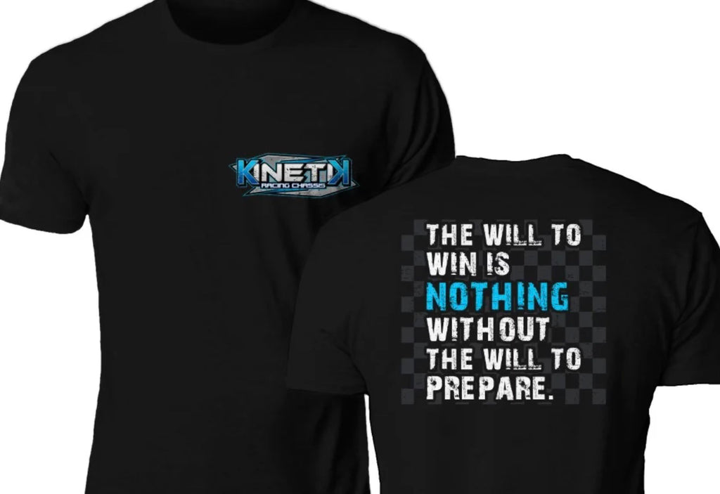 Youth Short Sleeve T-Shirt - Will To Prepare - Competition Karting, Inc.