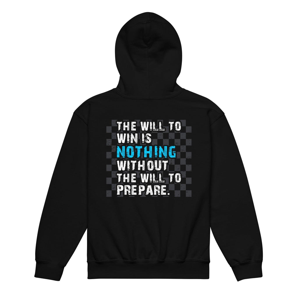 Youth Kinetik Hoodie - Will To Prepare - Competition Karting, Inc.