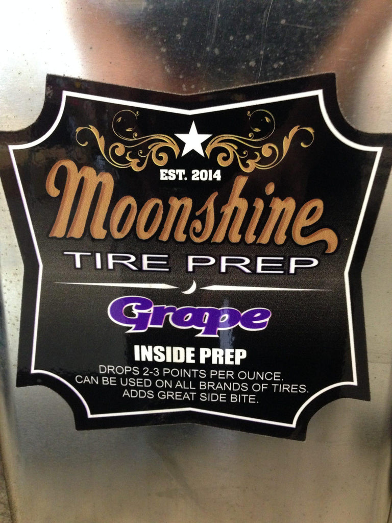 Moonshine Tire Prep- "Grape" Gallon - Competition Karting, Inc.