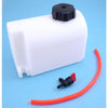 2 Qt Floor Mount Fuel Tank- with hardware - Competition Karting, Inc.